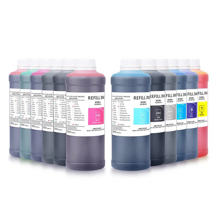 1000ml Dye Ink For Canon IPF-8000 Printer