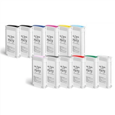 70 Compatible Ink Cartridges For HP Z2100 Z5200 Z5400 Z3100 Z3200 Printer