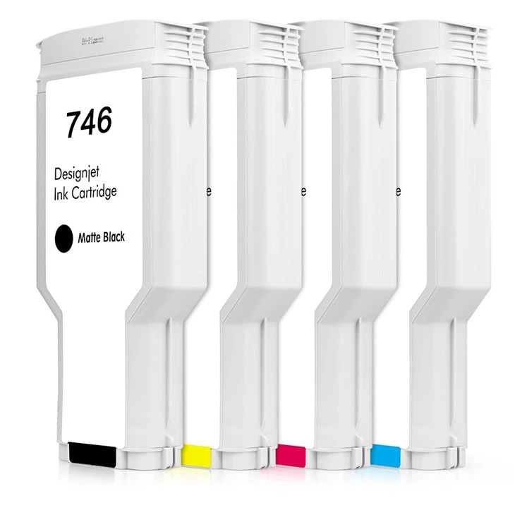 745 746 P2V83A Premium Compatible Color Remanufactured Ink Cartridge For HP746 For HP DesignJet Z6 Z9 Z5600 Printer