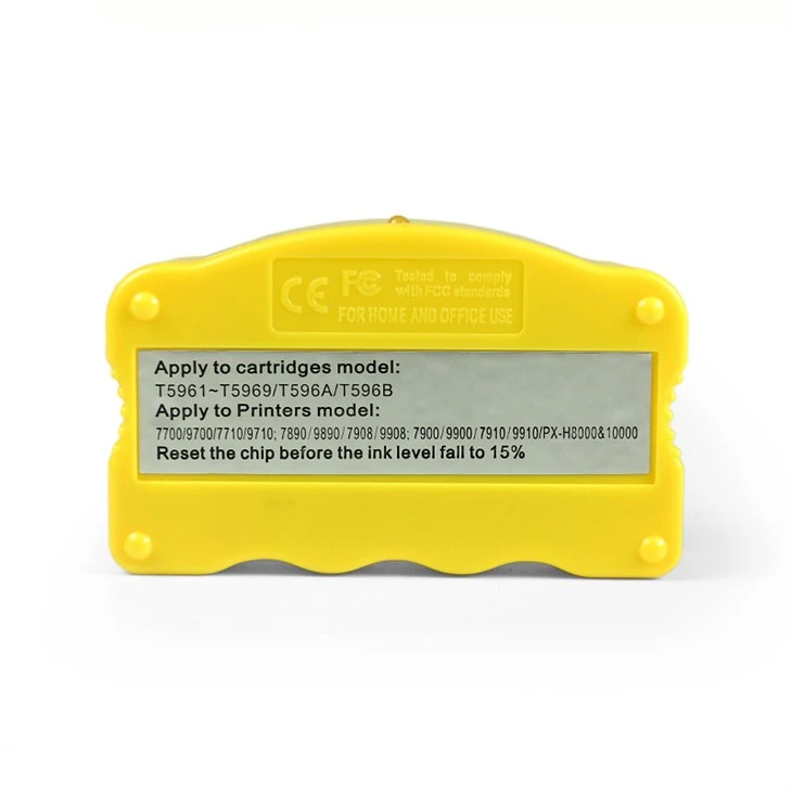 Cartridge Chip Resetter T5961 - T5969 T596A T596B For Epson Stylus Pro 7890 9890 7908 9908 7910 9910 7900 9900 Printer