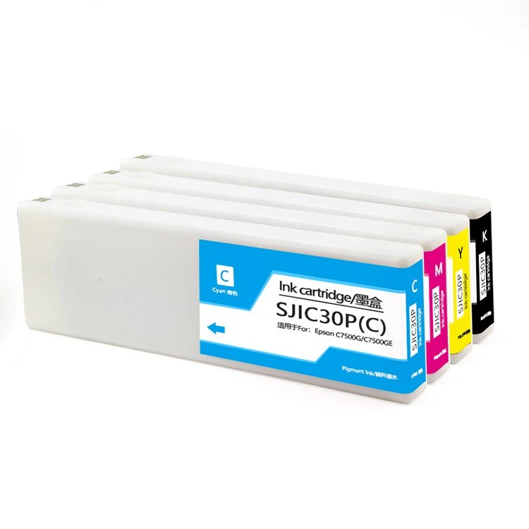 SJIC30P Compatible Ink Cartridge For Epson C7500G C7500GE Printer