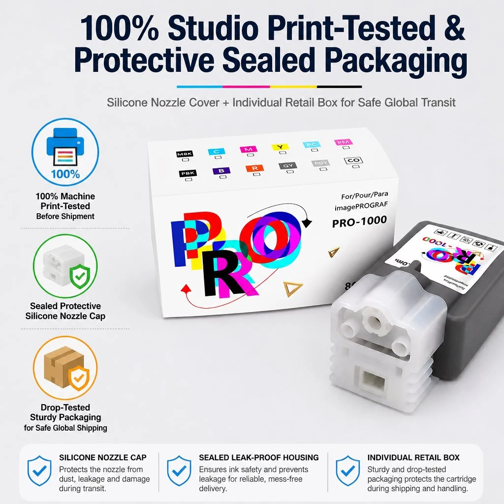 PFI-1000 12 color pack with chip PFI-1000 12 color pack with chip