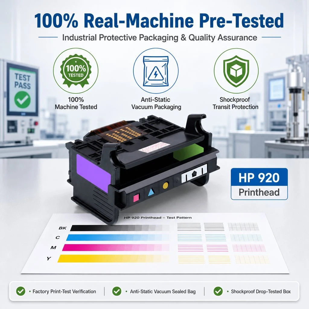 HP 920 4 color printhead transparent box HP 920 4 color printhead transparent box