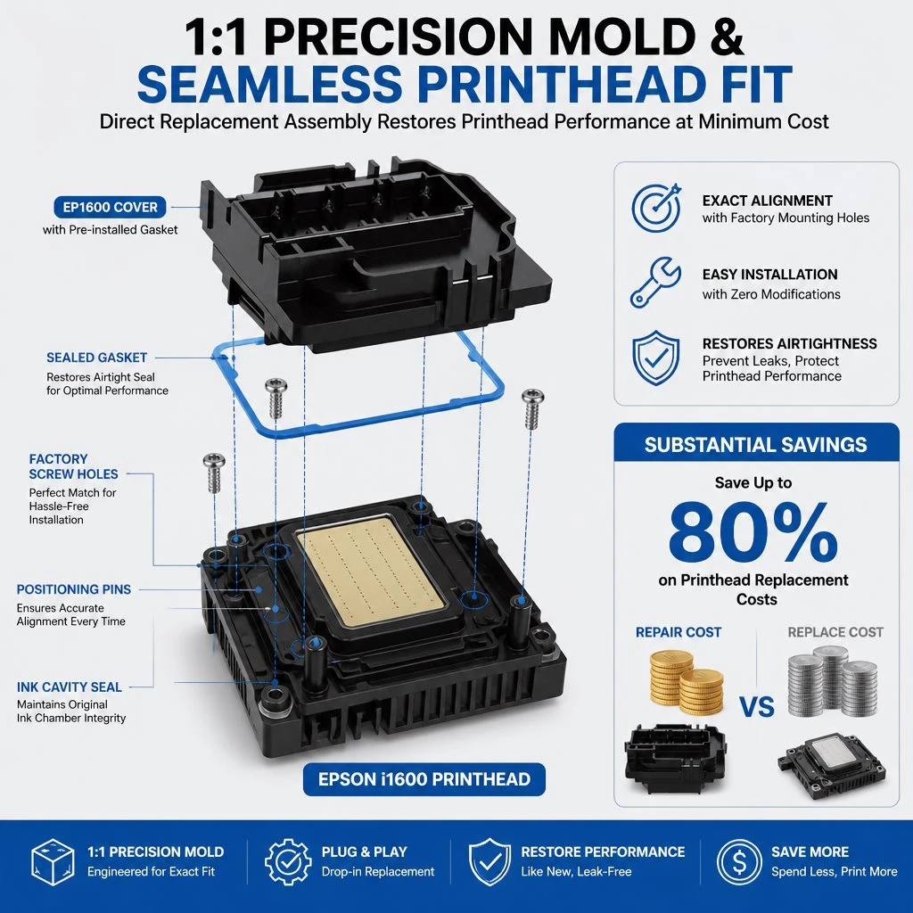 airtight capping top for epson i1600 a1 printhead airtight capping top for epson i1600 a1 printhead