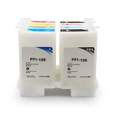Canon PFI-106 130ML IPF 6410 6460 Refillable Ink Cartridge
