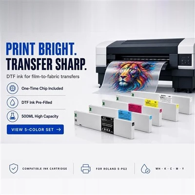 S-PG2 DTF Ink Cartridge 500ml With Chip For Roland