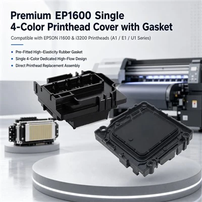 Single 4-Color Cap Top For Epson I1600 Print Heads